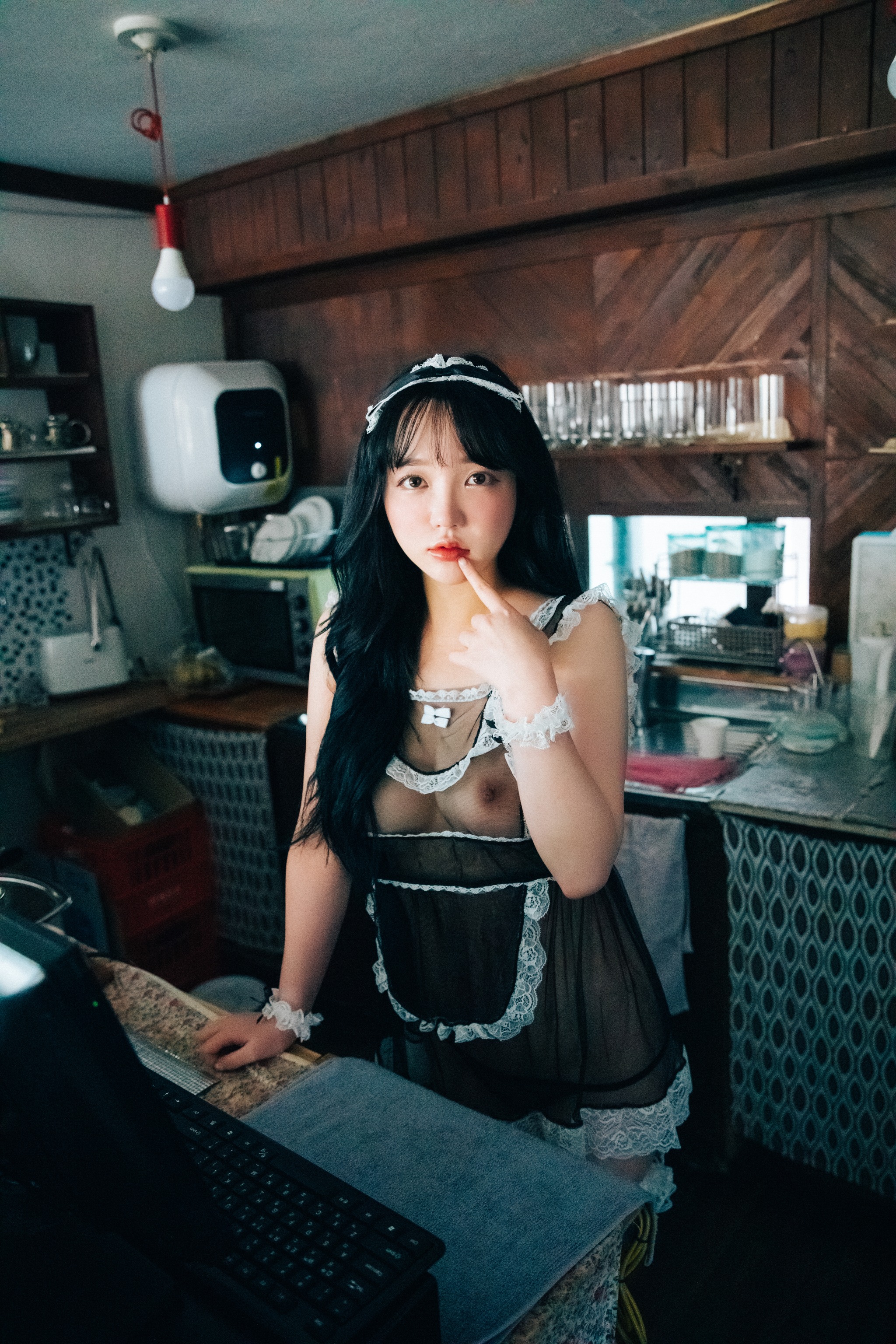 孫樂樂 - NO.071 손예은(孫樂樂Son Ye-Eun) [Loozy] - Fetish Cafe[123P]-XikXak